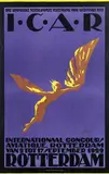 Job Denijs, I.C.A.R. Int. Concours Aviatique Rotterdam, 1922, poster
