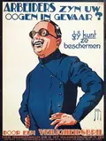 Jacobus F. Jansma, Arbeiders zijn uw oogen in gevaar?, 1932, poster