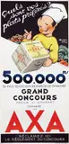 Beatrice Mallet, AXA Margarine, poster