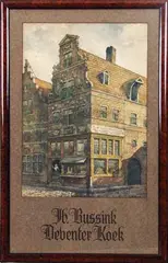 Engelbartus van Bokhorst, H. Bussink deventer Koek, poster