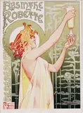 Antoine Théodore Privat-Livemont, Absinthe Robette, 1897, poster
