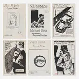 Raymond Pettibon, Collection of six zines, 1985-91, staple-bound offset lithographs