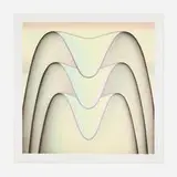 Molly Greene, Bur, 2022, screenprint in colors on Coventry Rag