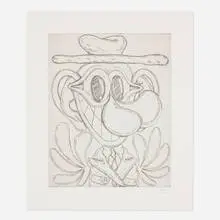 Baldur Helgason, Picaresque, 2022, hard-ground etching on Somerset Satin 300 gsm