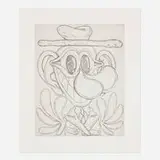 Baldur Helgason, Picaresque, 2022, hard-ground etching on Somerset Satin 300 gsm