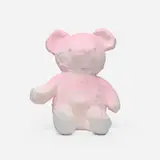 Daniel Arsham, Cracked Bear (Pink), 2018, fabric, plaster, pigment