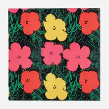 Tom Dash, Flowers, 2017, collage on canvas