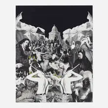 Scott Treleaven, Ostara, 2004, gouache and mixed media collage on board