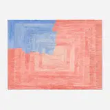 Justin Lieberman, Concentric Flags, 2003, watercolor on paper