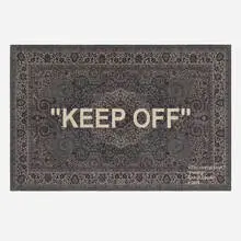 Virgil Abloh, Keep Off rug