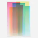 Felipe Pantone, Substractive Variability P4, 2020, lithograph in colors on Magnani Incisione