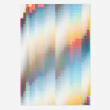 Felipe Pantone, Substractive Variability P3, 2020, lithograph in colors on Magnani Incisione