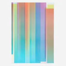 Felipe Pantone, Substractive Variability P2, 2020, lithograph in colors on Magnani Incisione
