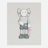 Kaws, SHARE, 2021, screenprint in colors on Stonehenge