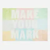 Trey Speegle, Make Your Mark (Your Title Here), 2013, watercolor and graphite on paper