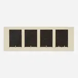 Richmond Burton, Quadruple Thought Plane #3, 1989, oil and graphite on cotton laid to paper