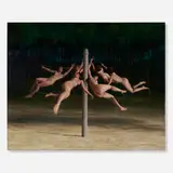 Harry Holland, Post, 2009, oil on canvas