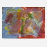 Sam Gilliam, Some Neglected Spot, 1992, monoprint on handmade paper