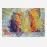 Sam Gilliam, The More Bucolic Sisters II, 1992, monoprint on BFK Rives
