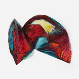 Susan Schulson, Wavewhite Wedded, 1983, acrylic on handmade paper