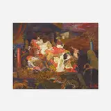 Jp Munro, S is for Sardanapalus, 2001-02, oil on linen