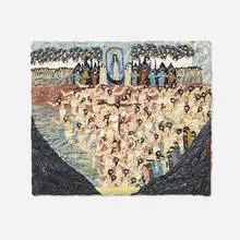 Jeni Spota, Giotto's Dream, Holy Mountain (Nightmare Version), 2007, oil on canvas