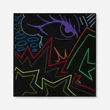 John Matos, Untitled, 2017, acrylic on canvas