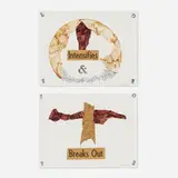 George Herms, Intensifies and Breaks Out (diptych)
