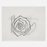 Susan Hefuna, Building, 2009, ink and pencil on tracing paper