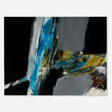 Budd Hopkins, Serge, 1961, oil on canvas