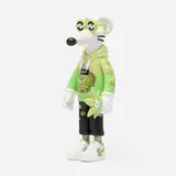 Steven Harrington, Doobie the Skate Rat (Green), 2021, painted cast vinyl