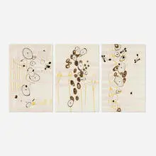 David Craven, Three works, 2001, mixed media on paper
