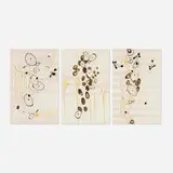 David Craven, Three works, 2001, mixed media on paper