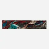 Laddie John Dill, Untitled, 1989, cement, glass and pigment on paper board