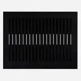 John Goodyear, Two-Sided Movement (from the New York International portfolio), 1965, screenprint on plastic with plastic cutout overlay