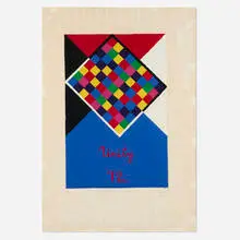 Alfred Jensen, Duality Triumphant III, 1963, screenprint in colors