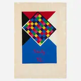 Alfred Jensen, Duality Triumphant III, 1963, screenprint in colors