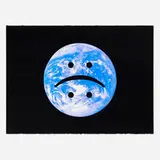 Amanda Ross-Ho, As the World Turns (Book Antiqua), 2020, screenprint in colors