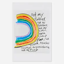Sable Elyse Smith, Coloring Book 33, c. 2019, digital inkjet print