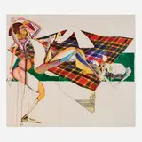 Christina Quarles, But I Woke Up Jus' Tha Same exhibition poster, 2019, offset lithograph in colors