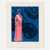 Robert Indiana, Susan B. Anthony (from The Mother of Us All portfolio), 1977, lithograph in colors on Arches