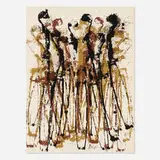 Arman, Intermission, 1978, screenprint in colors on Arches