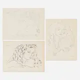 Henri Matisse, Three works from Dessins: Thèmes et Variations