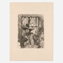 William T. Wiley, Erie Café, 1976, lithograph