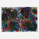 Sam Francis, Untitled (from the Fresh Air School portfolio), 1972, lithograph in colors