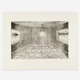 Richard Artschwager, Horizon, 1990, etching, aquatint, lift-ground etching, spit-bite etching and drypoint on Arches
