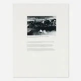 Glenn Ligon, Untitled (from the Exit Art Portfolio: In The Year Three), 2003, photogravure