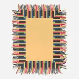 Richard Tuttle, Flip (from Exit 99: Exit Art Portfolio 1999), 1999, screenprint in colors, wool