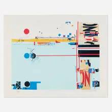 Sam Middleton, Untitled, 1999, offset lithograph in colors