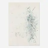 Robert Rauschenberg, Noname (Elephant) (from the For Meyer Schapiro portfolio), 1973, solvent transfer drawing with gesso and collage additions